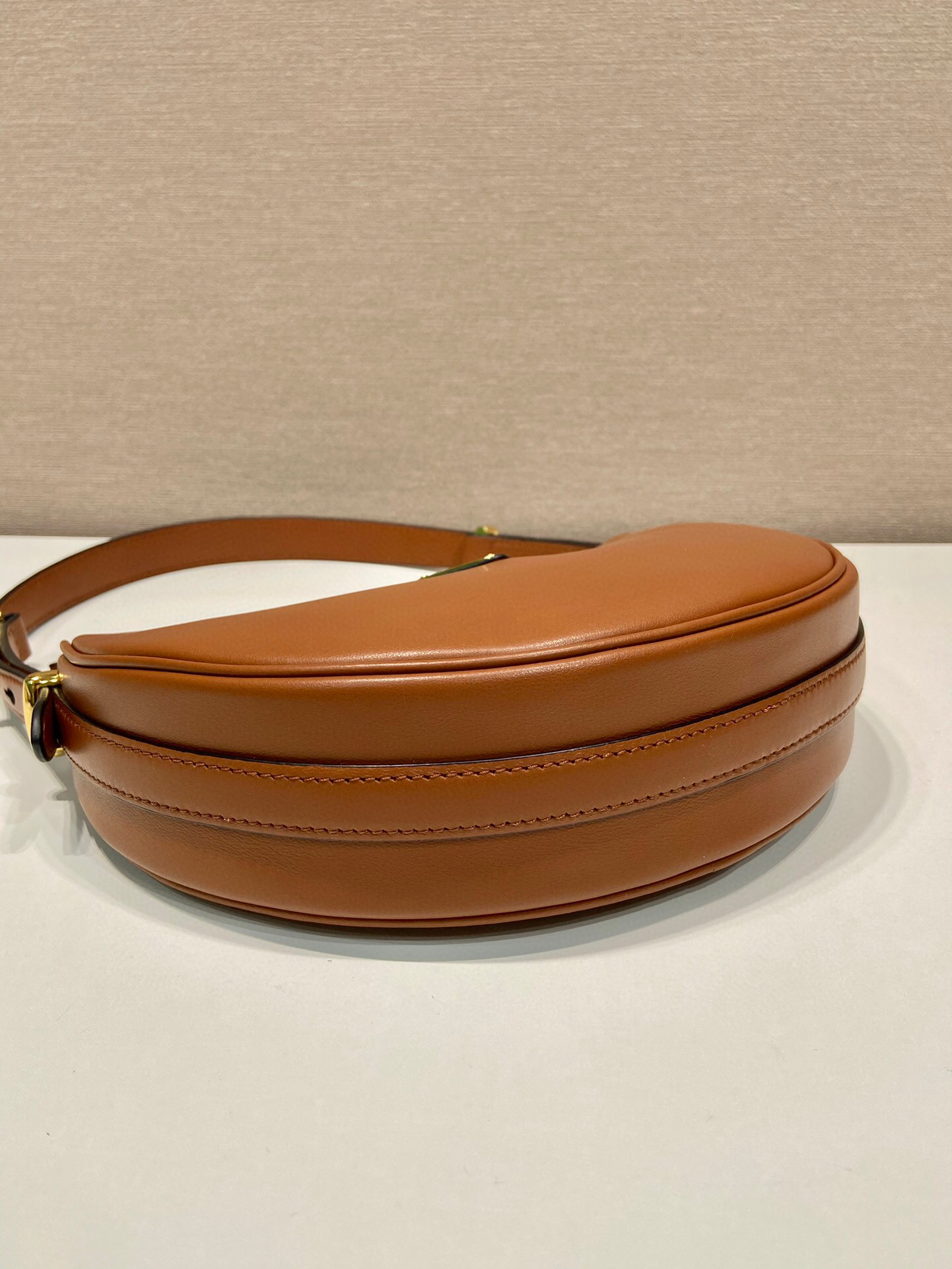 Prada Shoulder Bag In Brown For Women 8.8in/ 22.5cm 1BC194_ASK_F0XUG_V_HOO