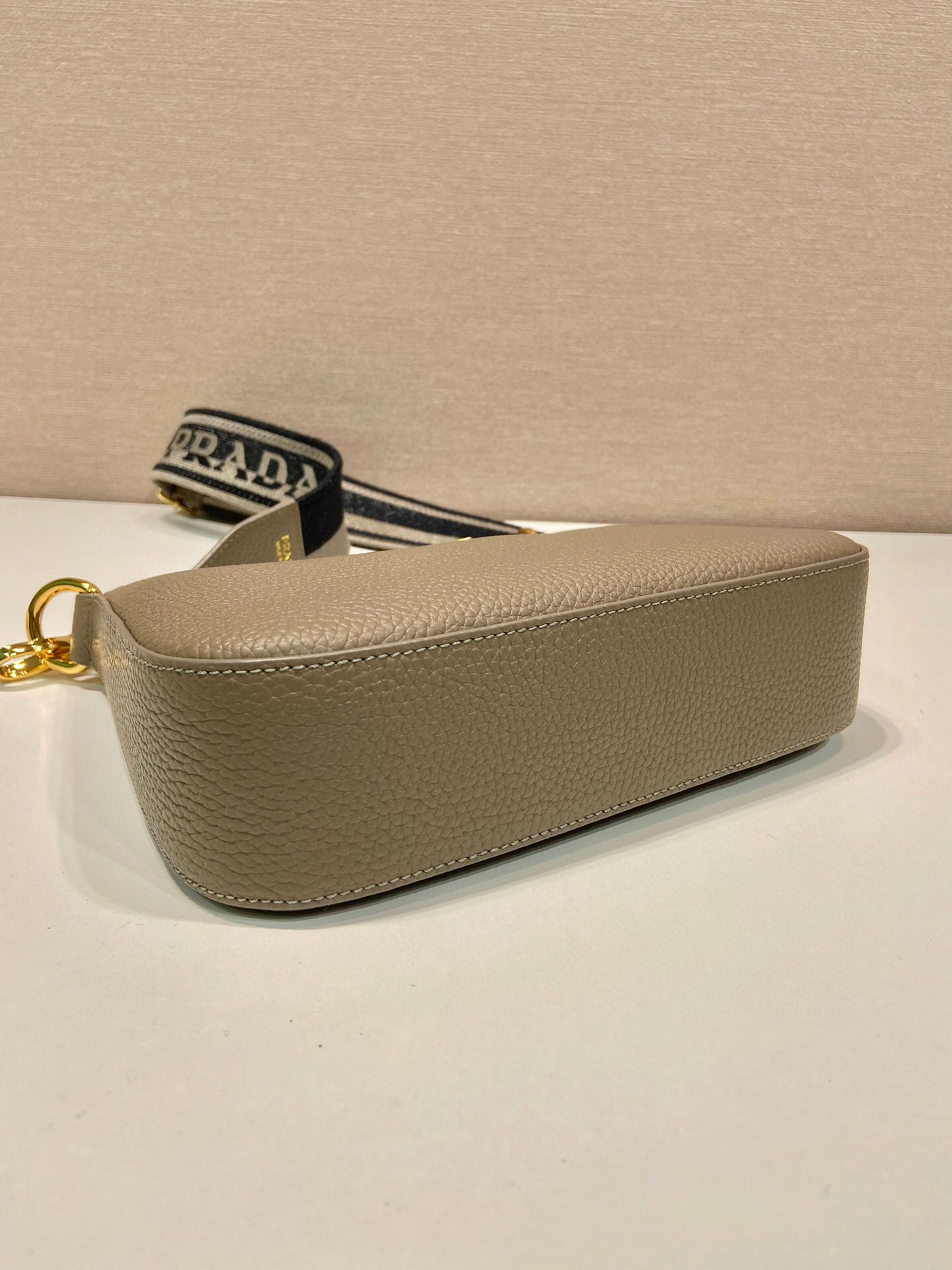 Prada Shoulder Bag In Grey For Women 9.5 in/ 24 cm 1BH193_2DKV_F0JDS_V_3OO