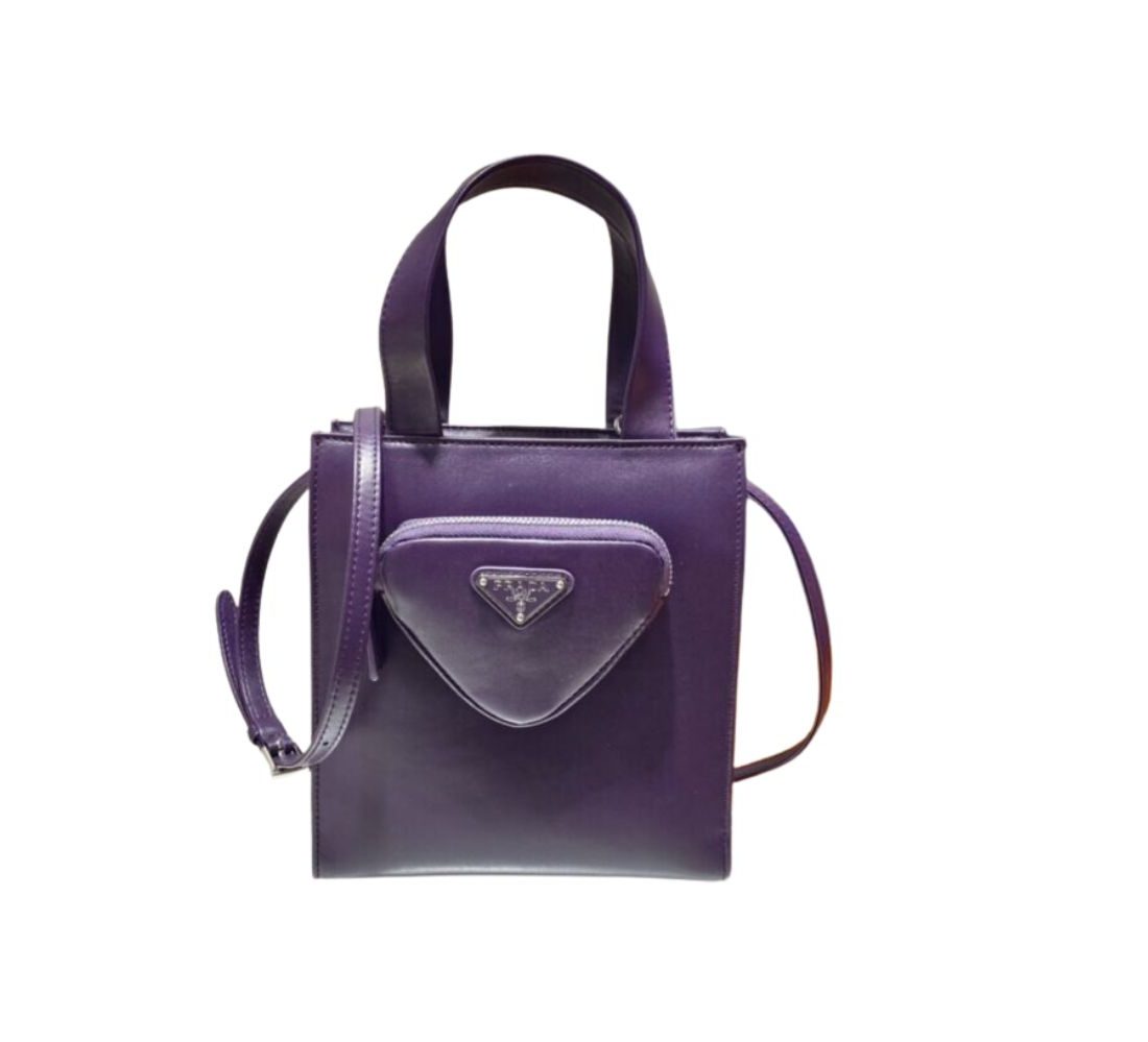 Prada Shoulder Bag In Purple For Women 8.6in/ 22cm