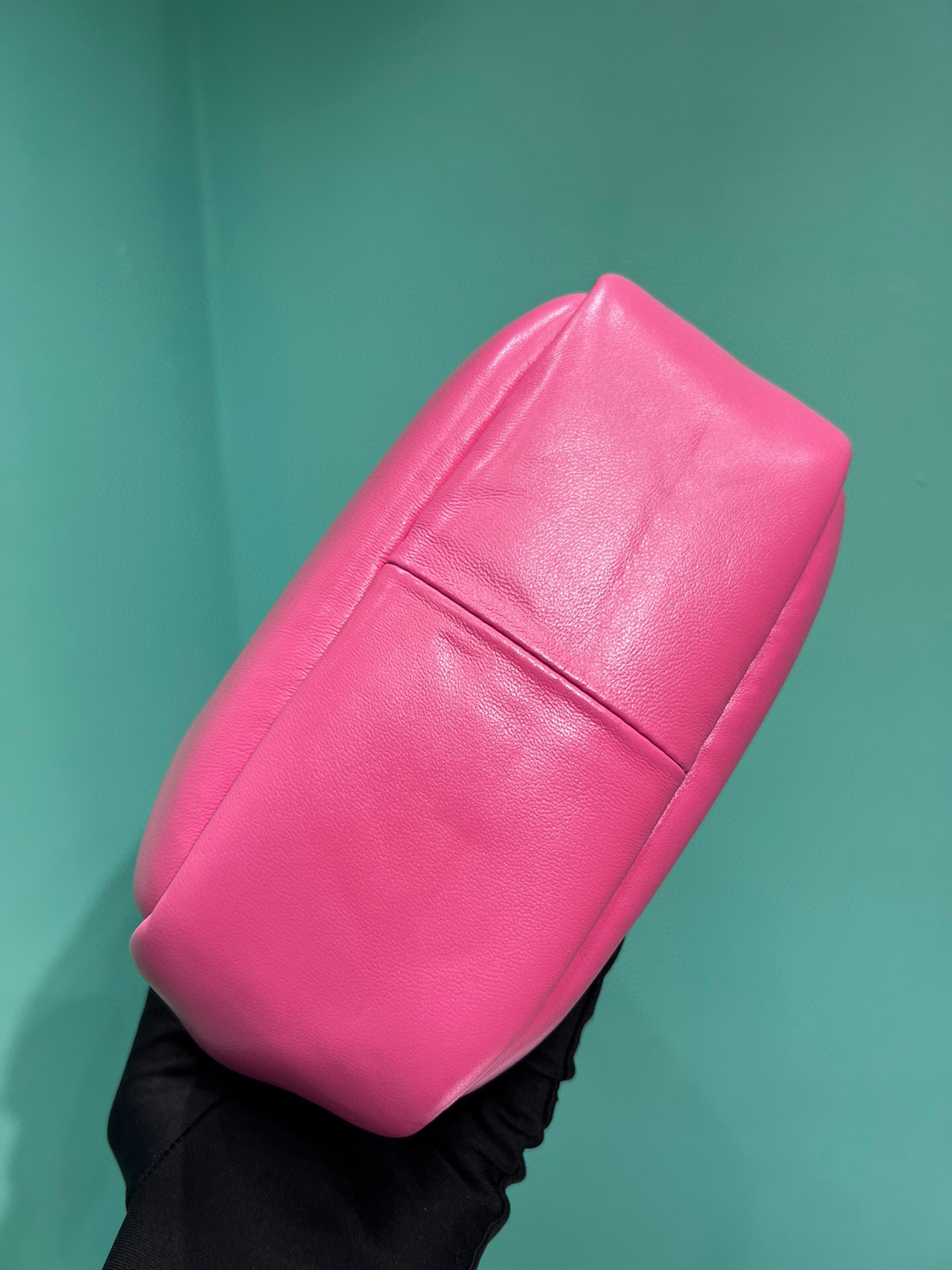 Prada Small Padded Prada Soft Nappa Bag In Pink For Women 7.1 in/ 18 cm