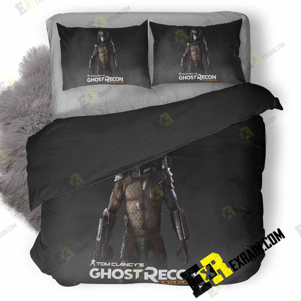 Predator Tom Clancys Ghost Recon Wildlands O6 3D Customized Duvet Cover Bedding Set