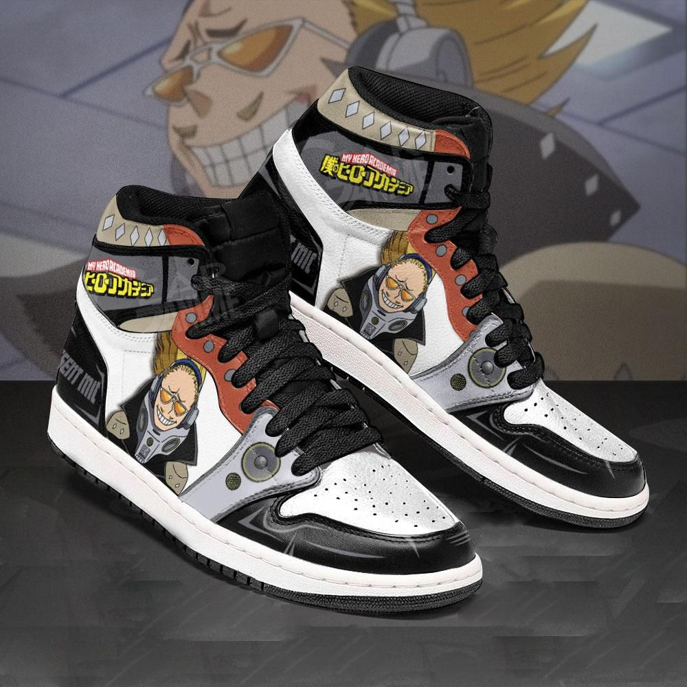 Present Mic My Hero Academia anime High Top Air Jordan Sneaker, Air Jordan Hightop