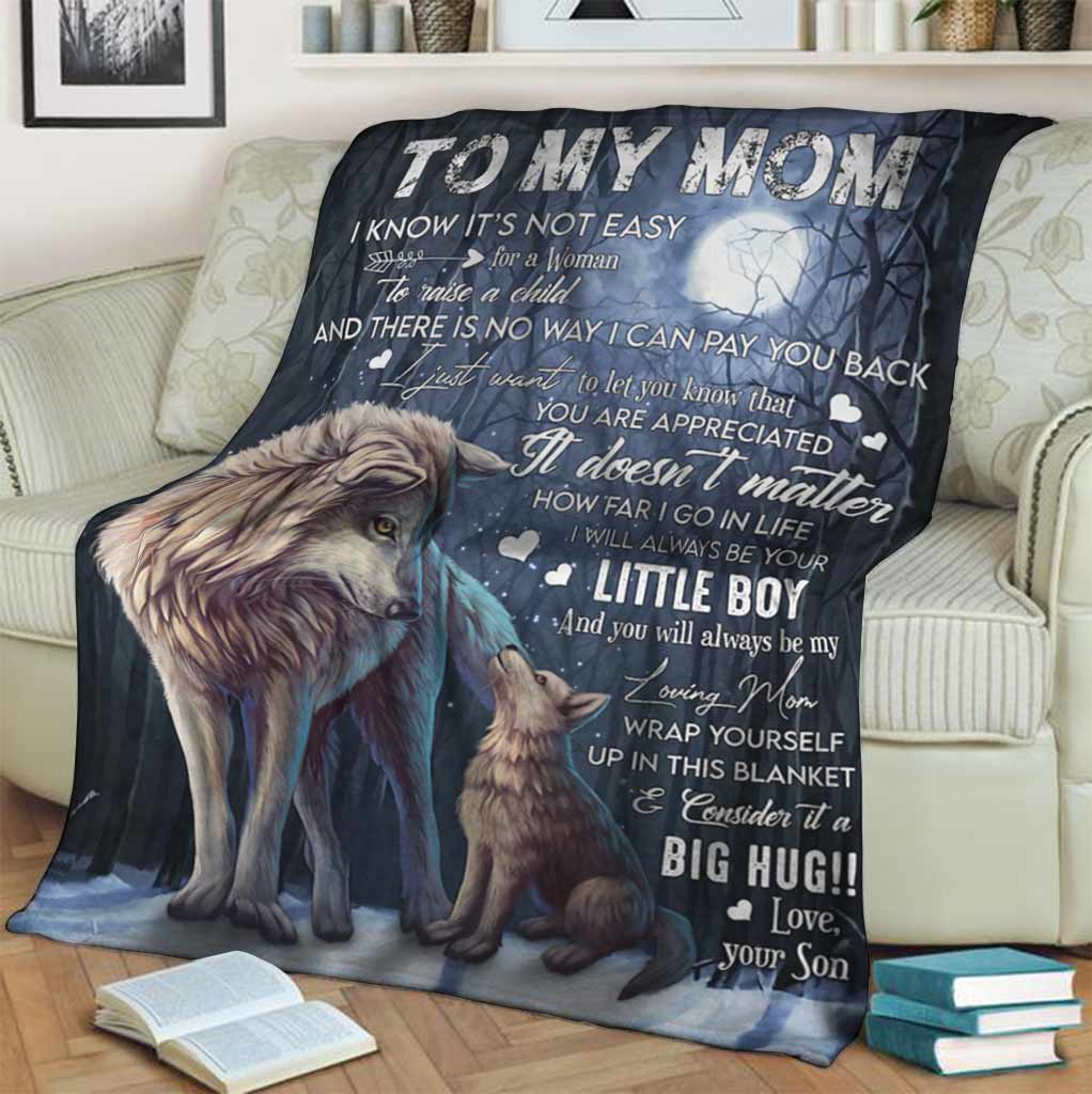 To My Mom You Are Appreciated - Fleece Blanket