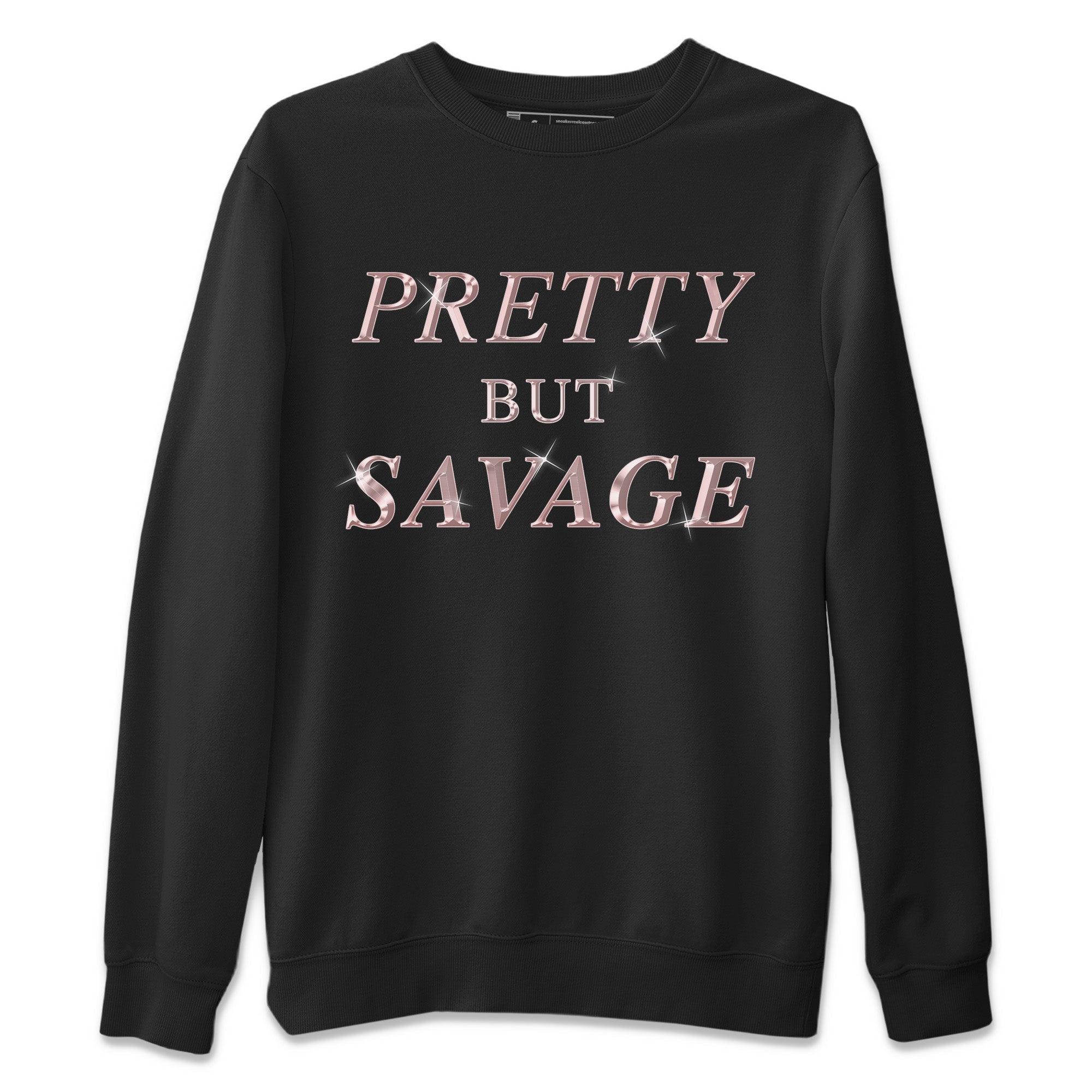 Pretty But Savage Unisex Sweater – Air Jordan 1 Washed Pink, Sneakers Matching Sweater