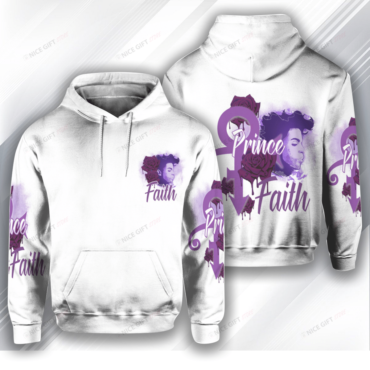 Prince Faith 3D Hoodie Gift For Fans