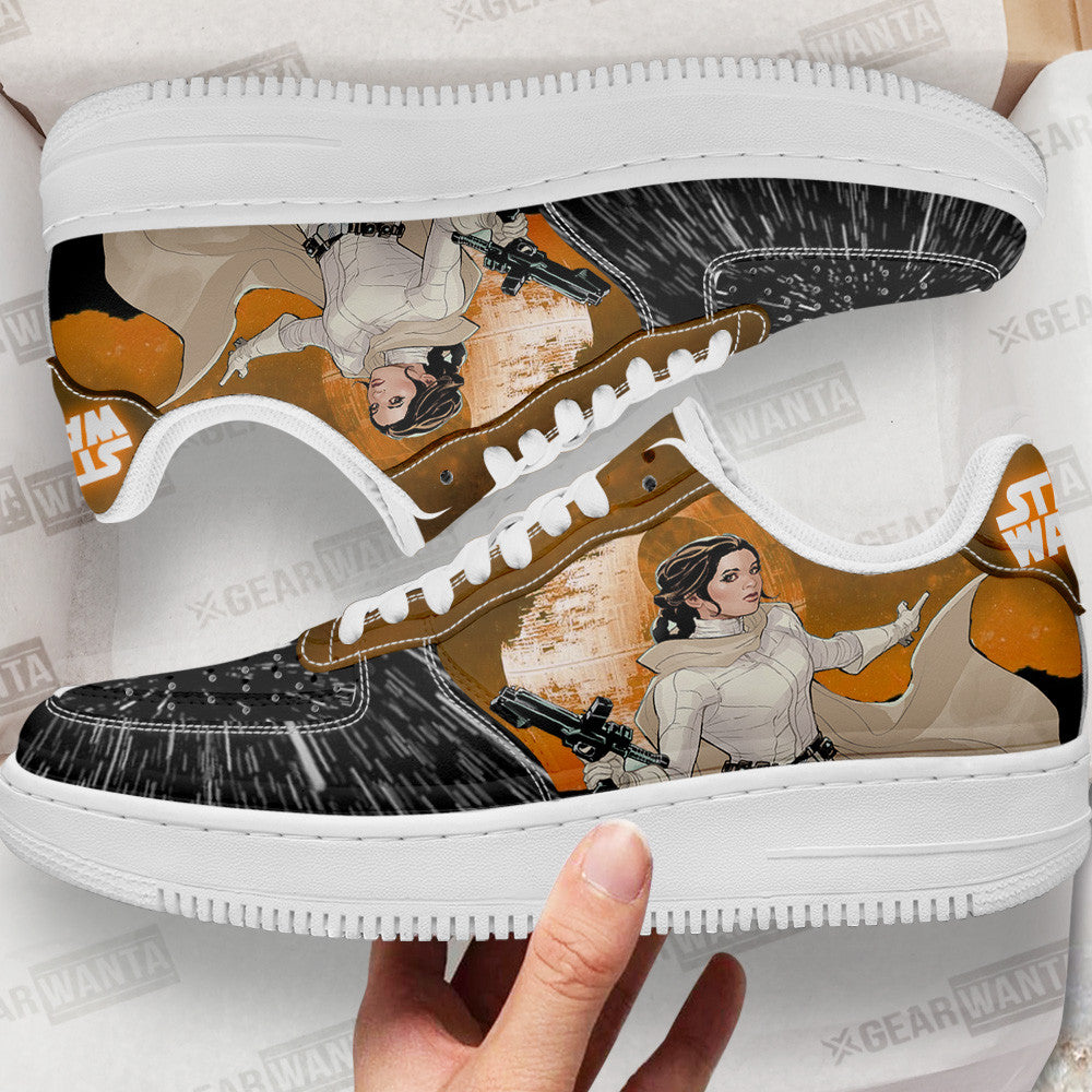 Princess Leia Air Sneakers Custom Star Wars Shoes