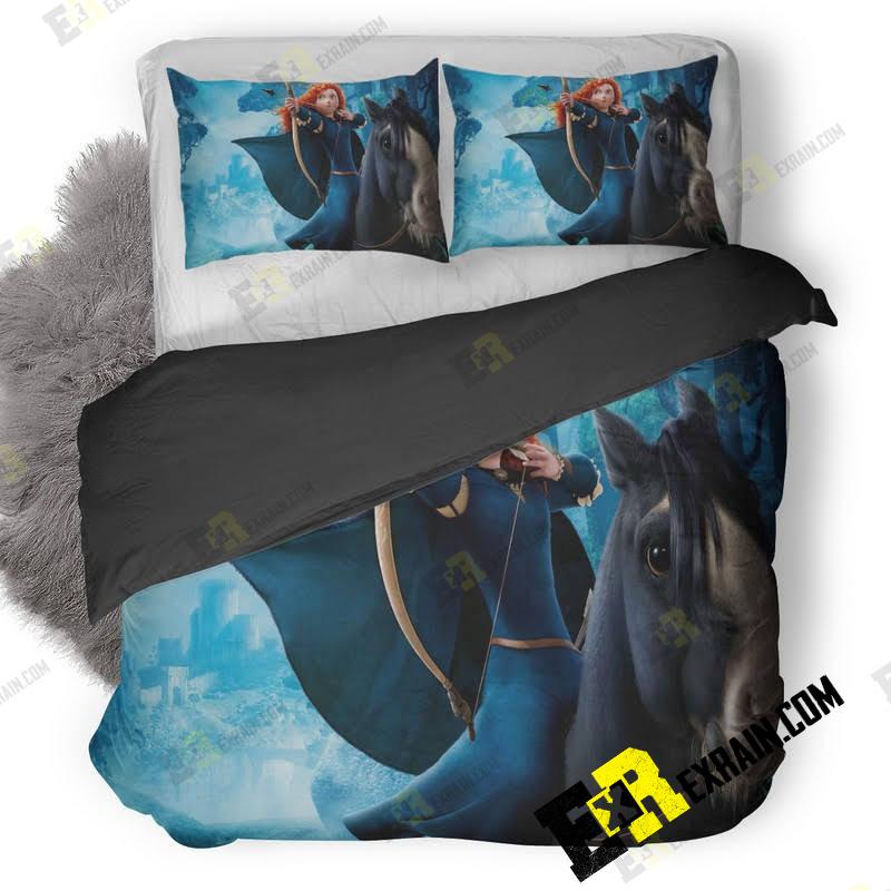 Princess Merida 3D Customized Duvet Cover Bedding Set