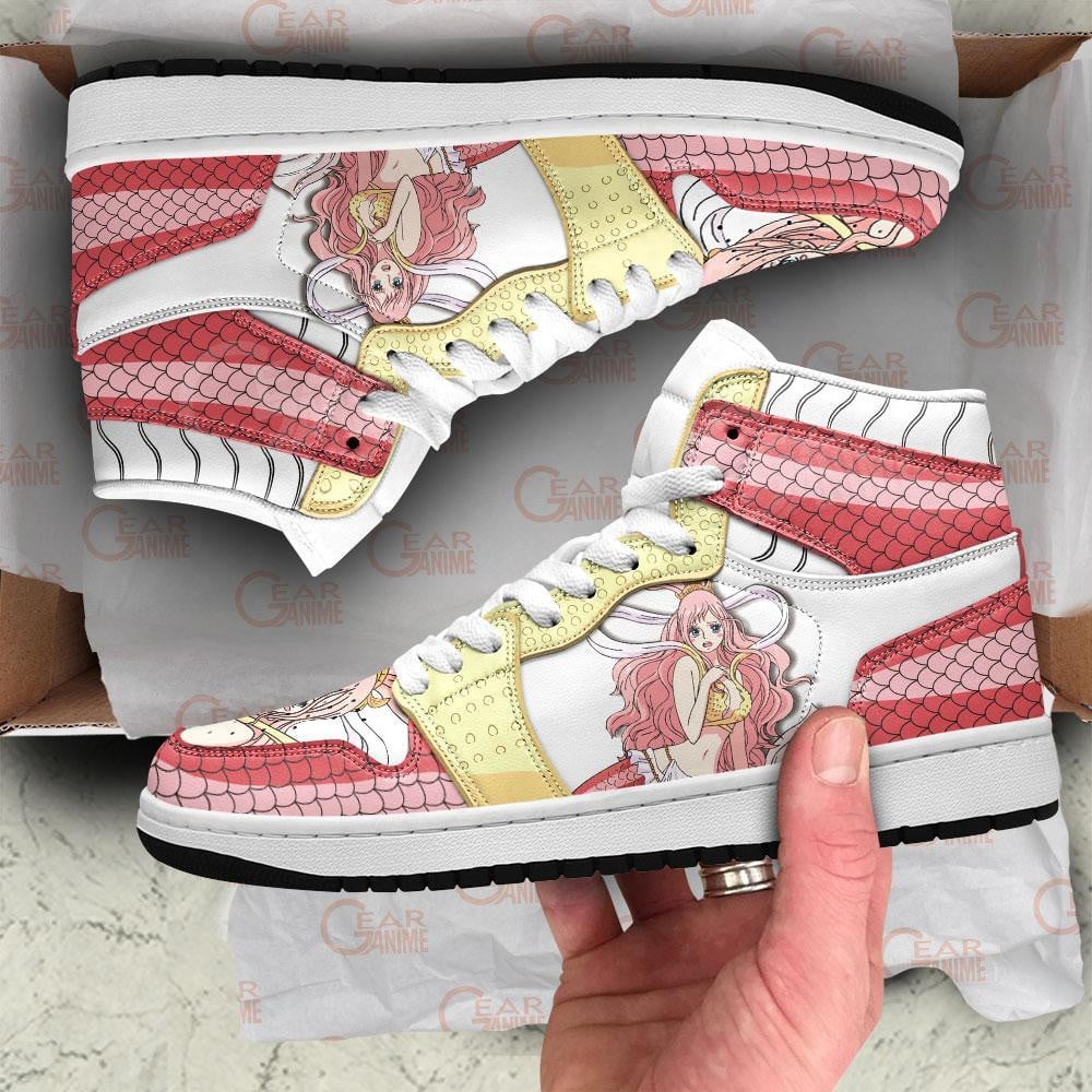 Princess Shirahoshi JD1s Sneakers One Piece Anime Shoes, Air Jordan Hightop