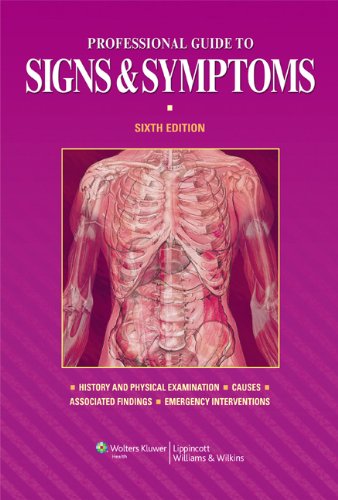 Professional Guide to Signs and Symptoms (Professional Guide Series) (PDF/EPUB Version)