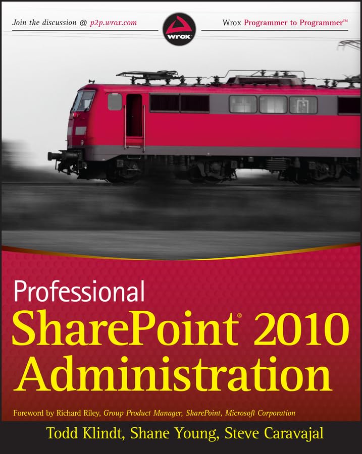Professional SharePoint 2010 Administration (PDF/EPUB Version)