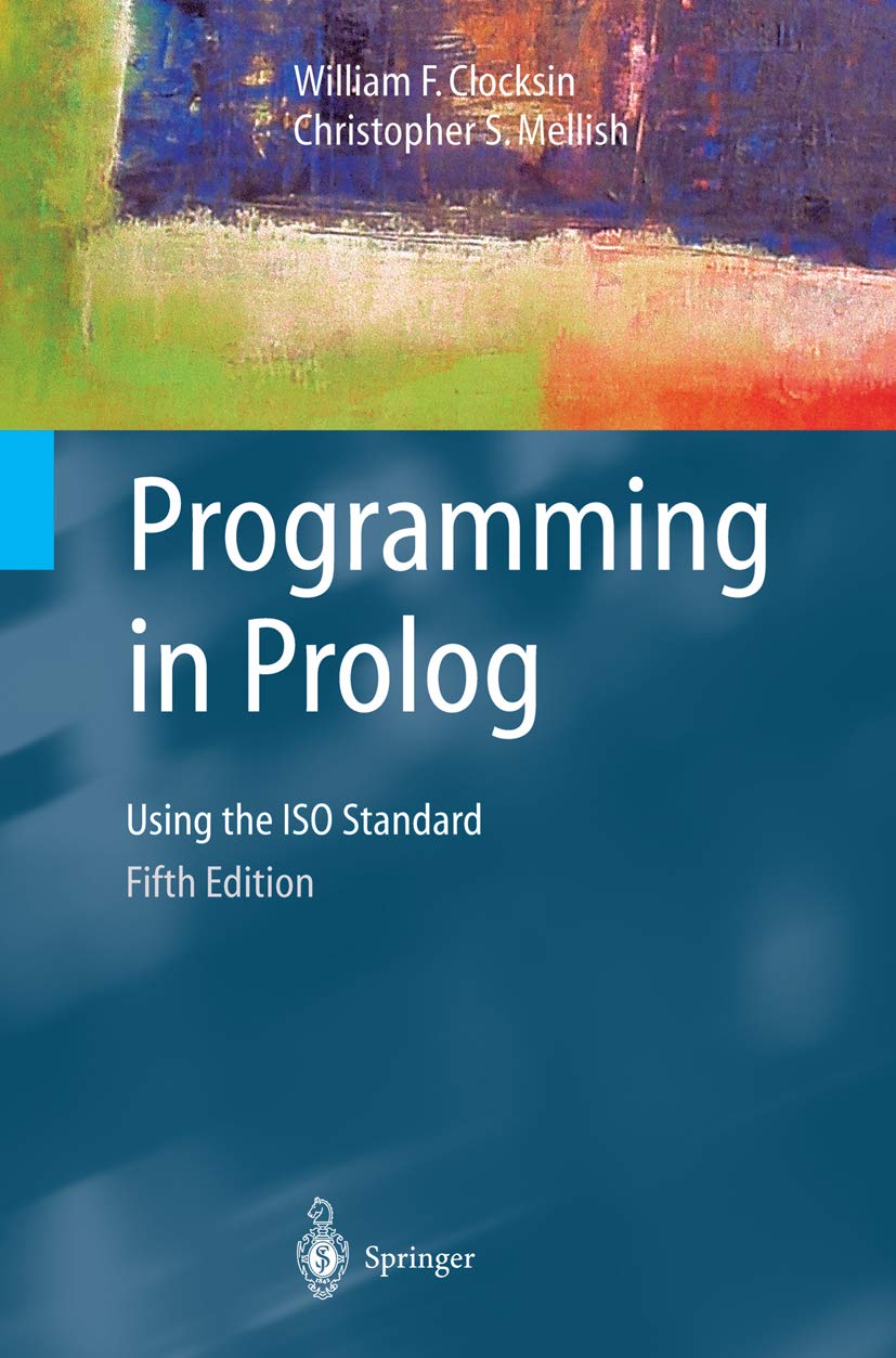 Programming in Prolog: Using the ISO Standard (PDF/EPUB Version)