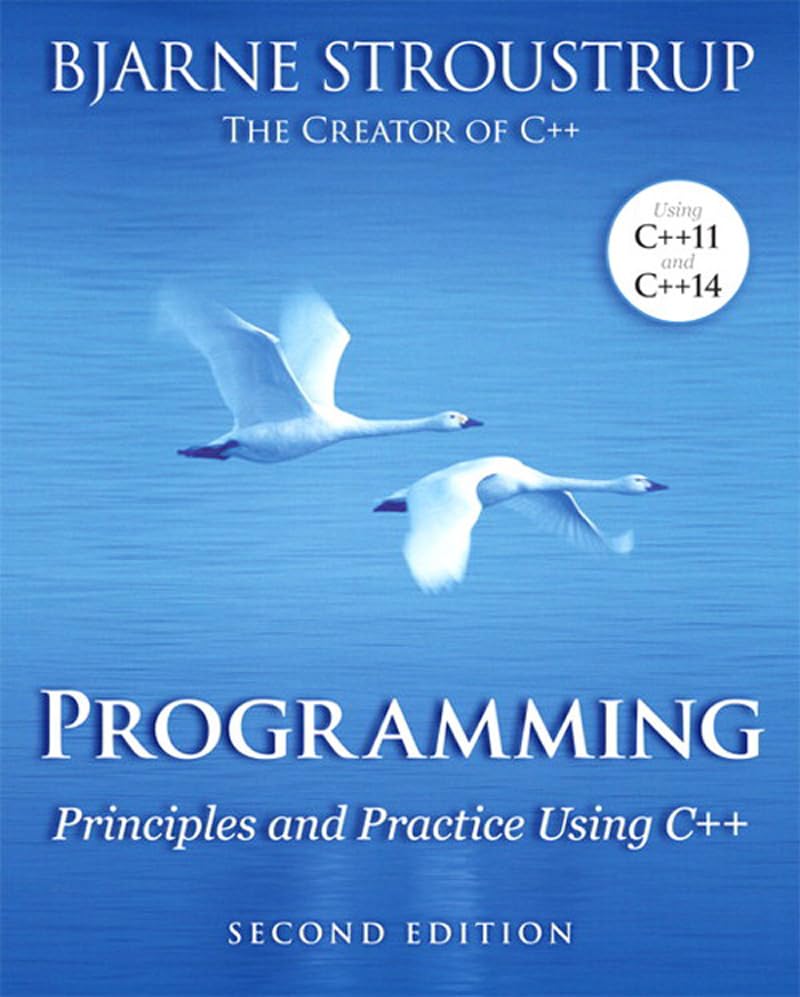 Programming: Principles and Practice Using C++ (PDF/EPUB Version)