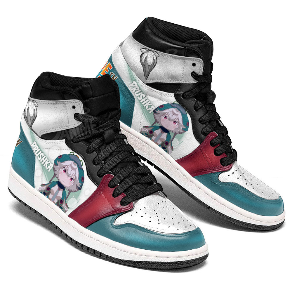 Prushka JD1s Sneakers Made In Abyss Anime Shoes For Otaku, Air Jordan Hightop