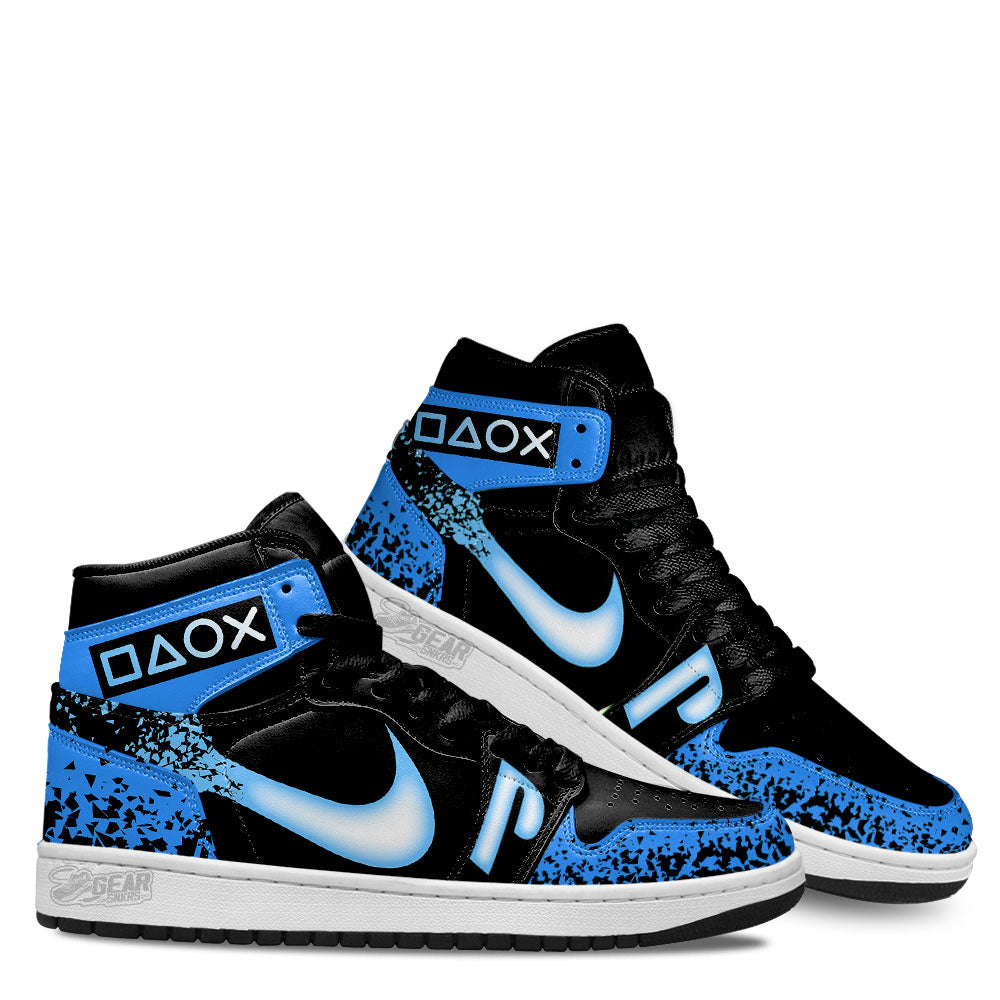 PS4 Nacro Game Controler JD Sneakers Shoes For Fans Sneakers, Air Jordan Hightop