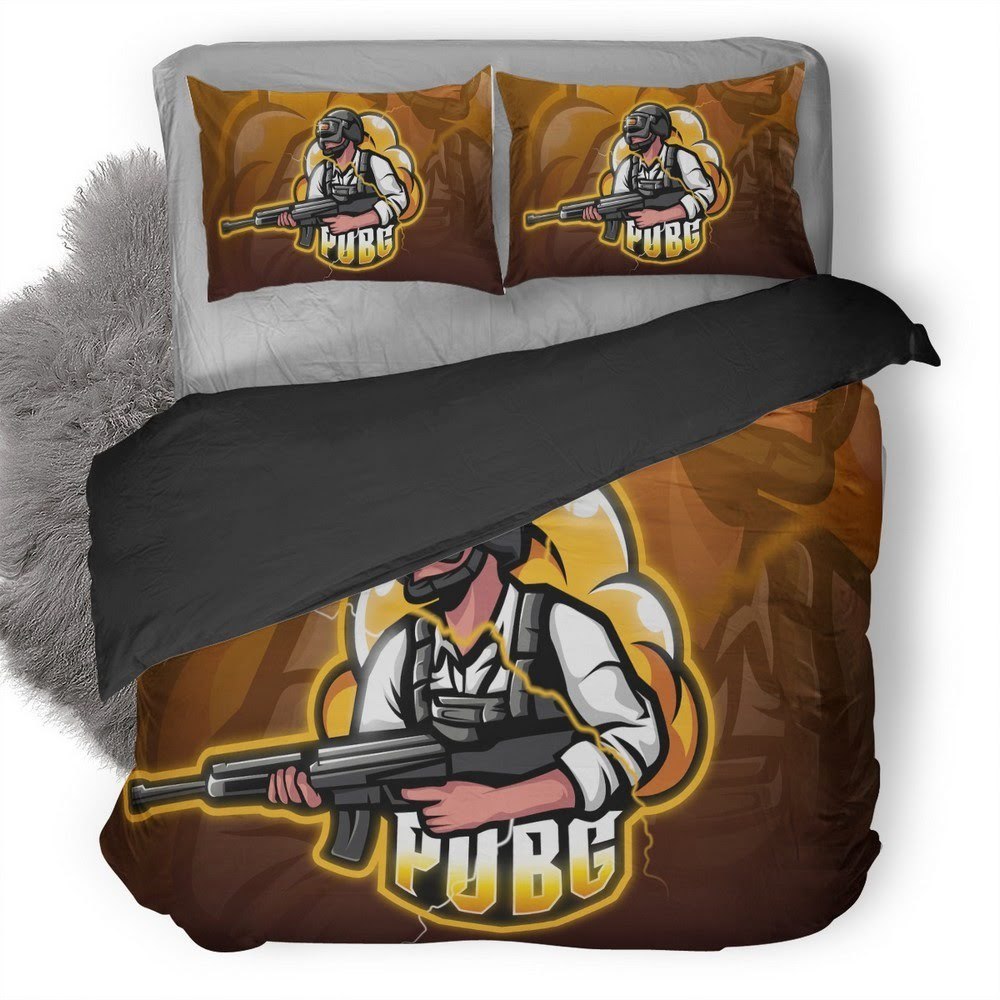 Pubg 105 3D Customized Duvet Cover Bedding Set