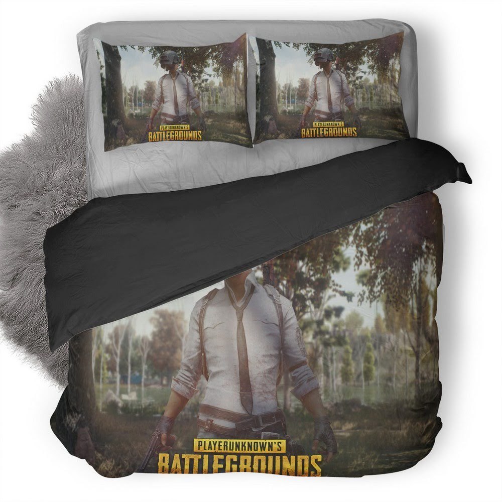 Pubg 117 3D Customized Duvet Cover Bedding Set