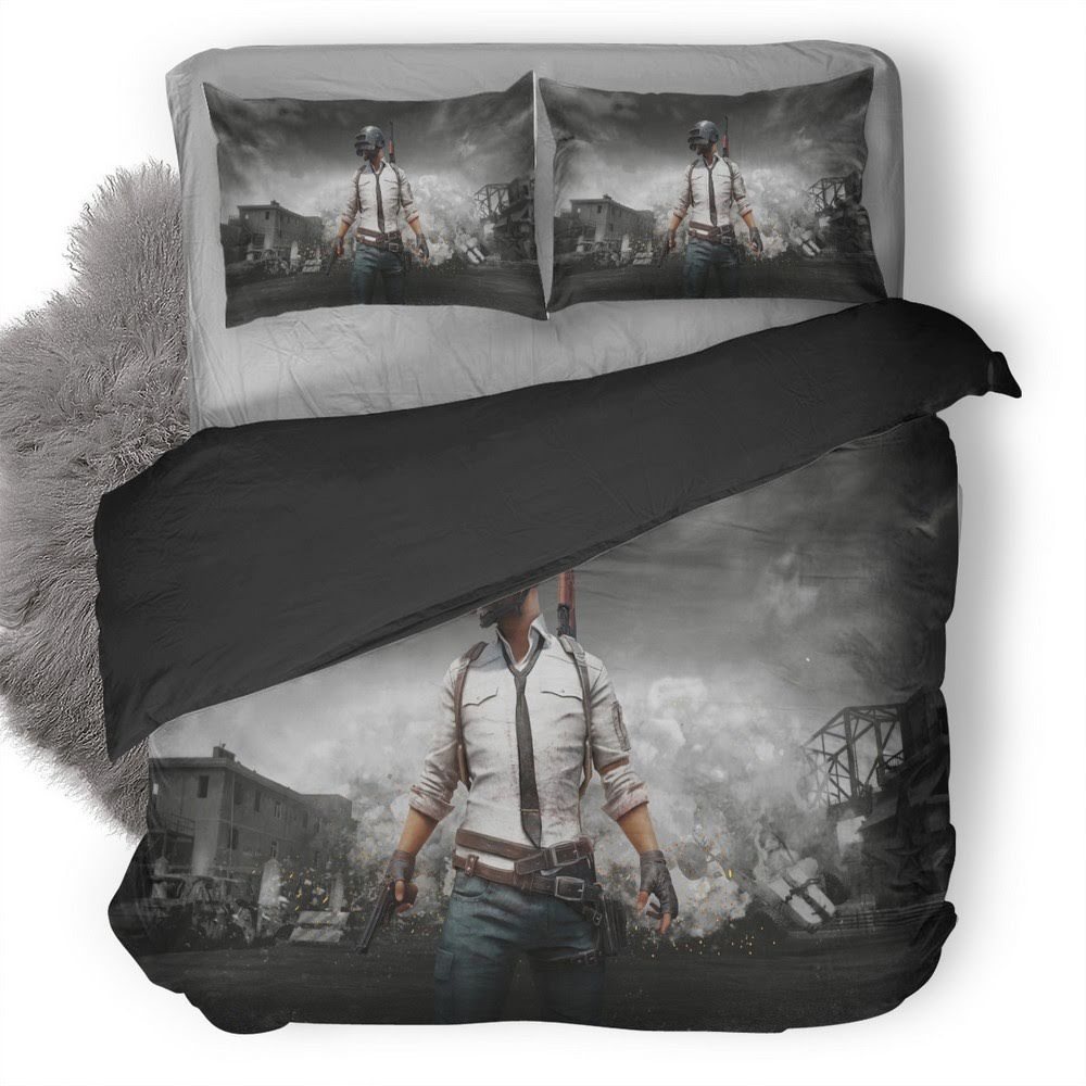 Pubg 119 3D Customized Duvet Cover Bedding Set