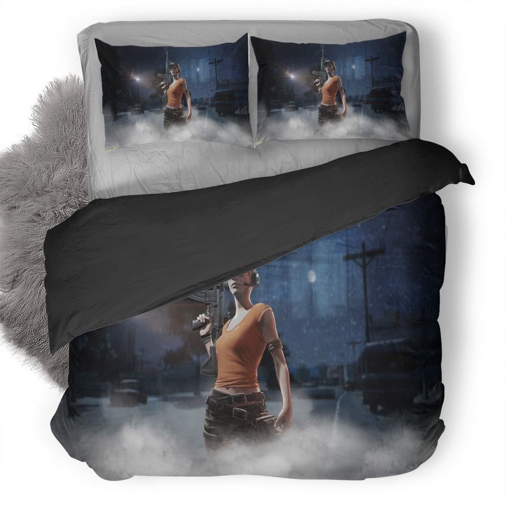 Pubg 121 3D Customized Duvet Cover Bedding Set