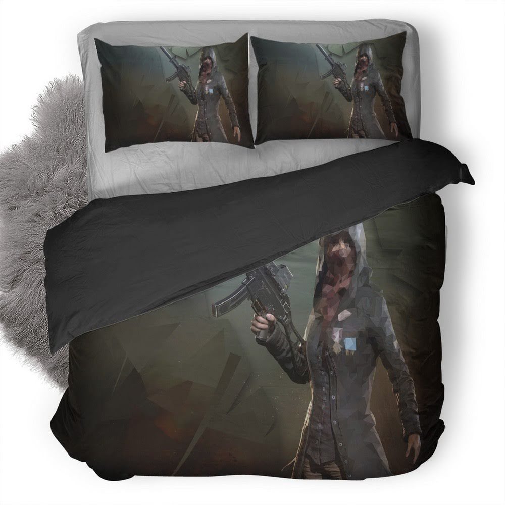 Pubg 12 3D Customized Duvet Cover Bedding Set