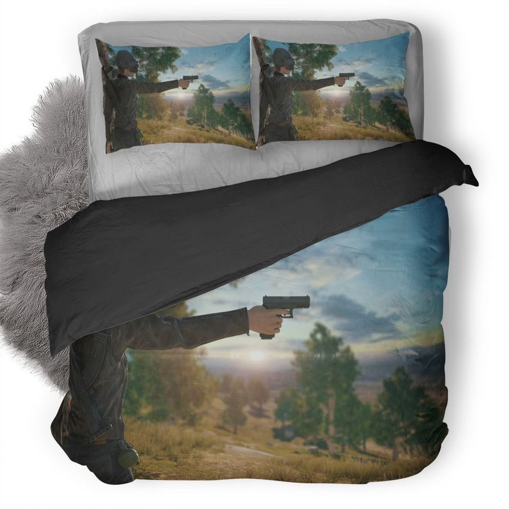 Pubg 139 3D Customized Duvet Cover Bedding Set