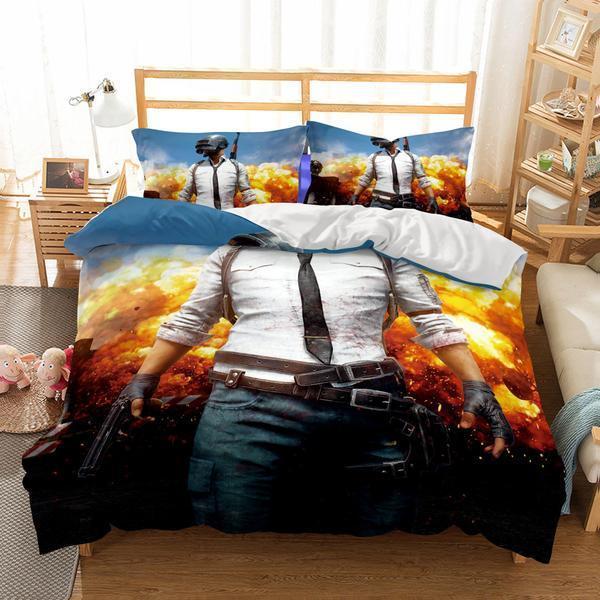 Pubg 26 3D Customized Duvet Cover Bedding Set