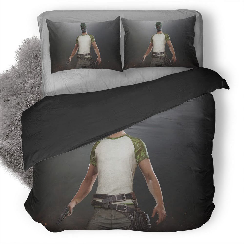 Pubg 33 3D Customized Duvet Cover Bedding Set