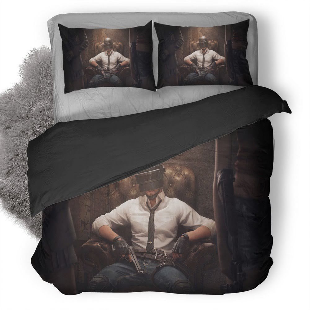Pubg 37 3D Customized Duvet Cover Bedding Set