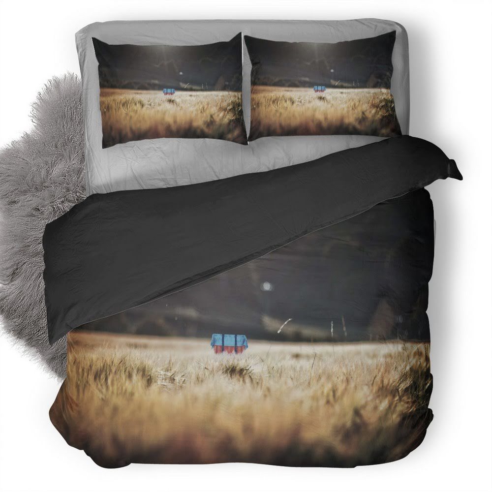 Pubg 3 3D Customized Duvet Cover Bedding Set