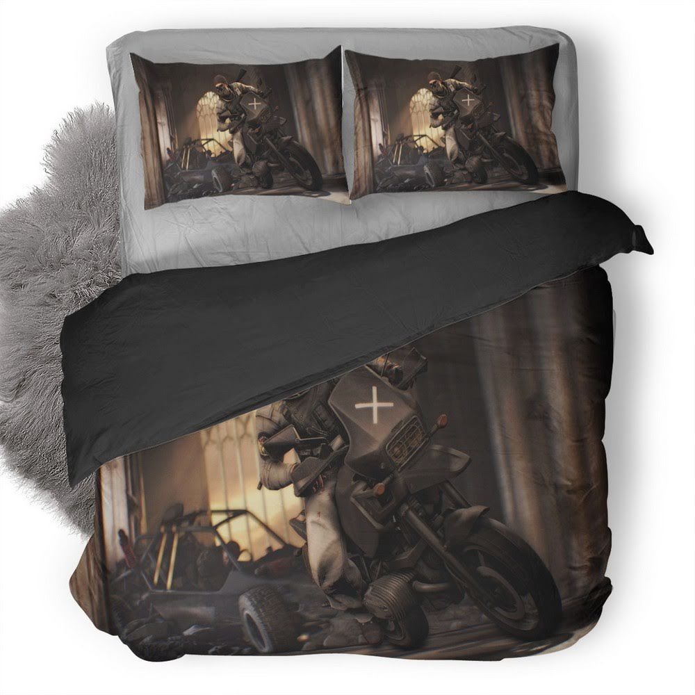 Pubg 3D Customized Duvet Cover Bedding Set