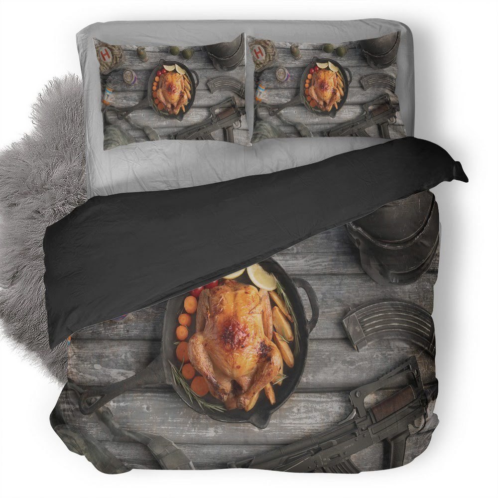 Pubg 53 3D Customized Duvet Cover Bedding Set