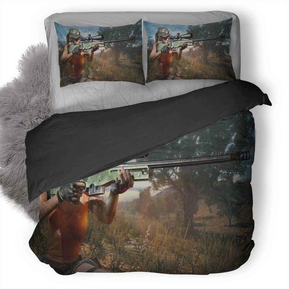 Pubg 69 3D Customized Duvet Cover Bedding Set