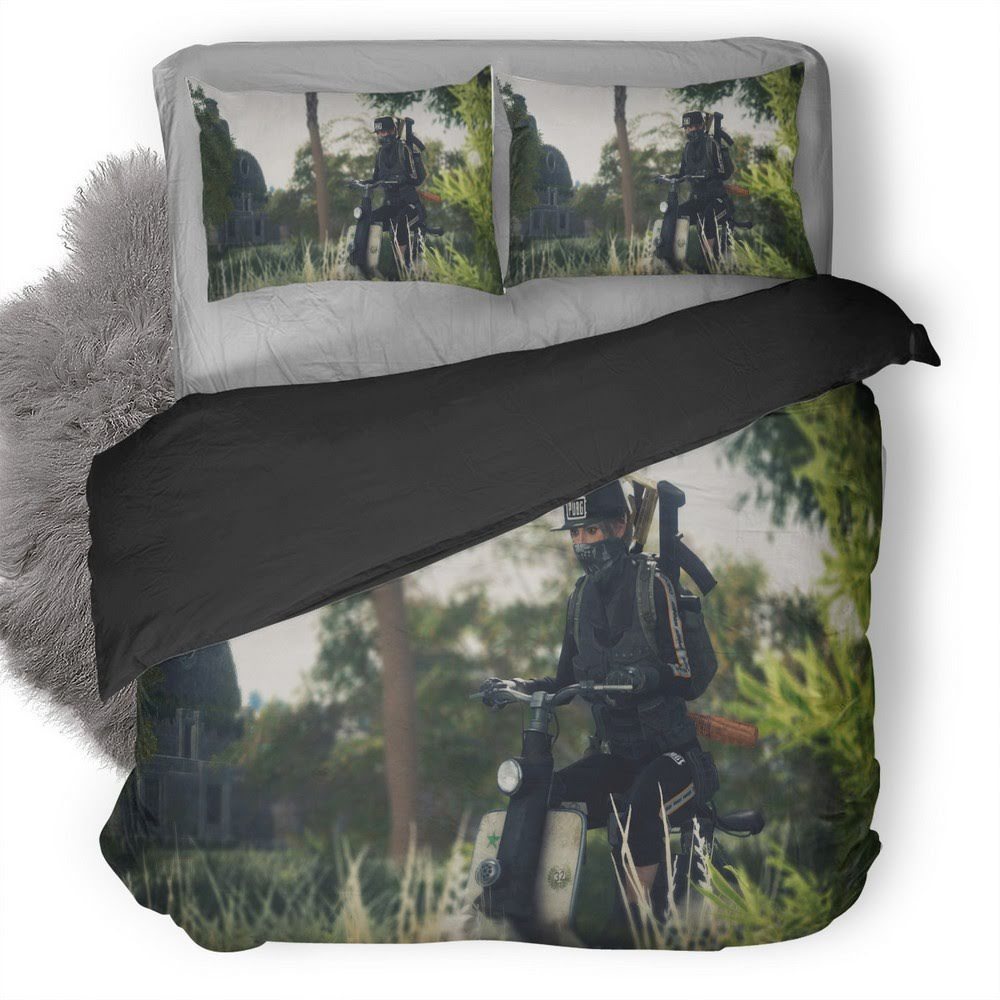Pubg 73 3D Customized Duvet Cover Bedding Set