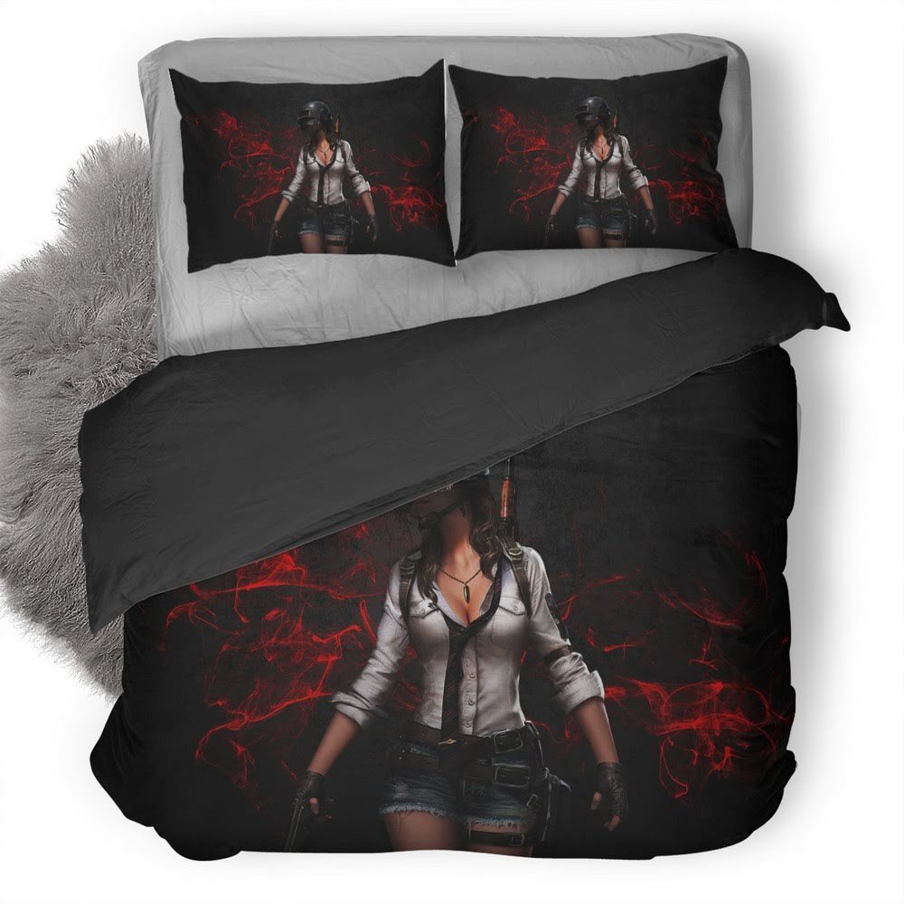 Pubg 82 3D Customized Duvet Cover Bedding Set
