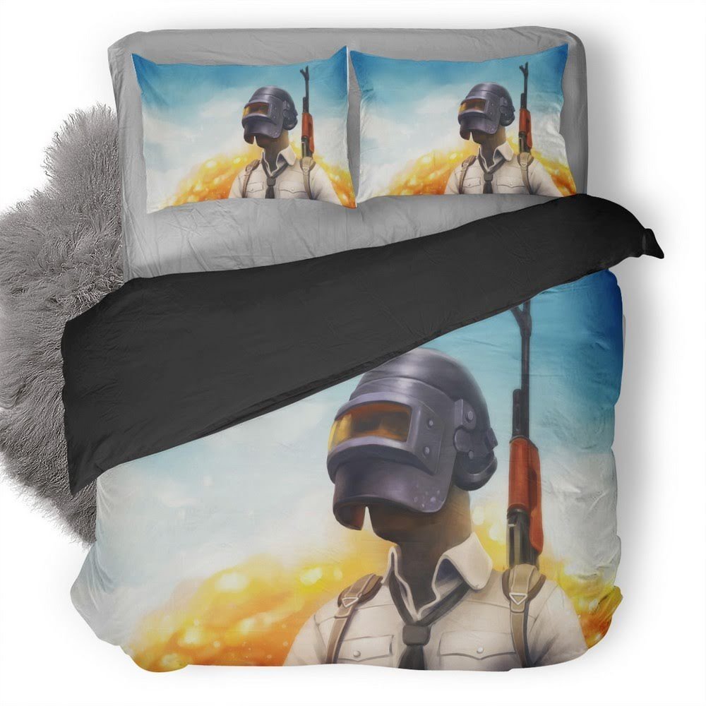 Pubg 87 3D Customized Duvet Cover Bedding Set