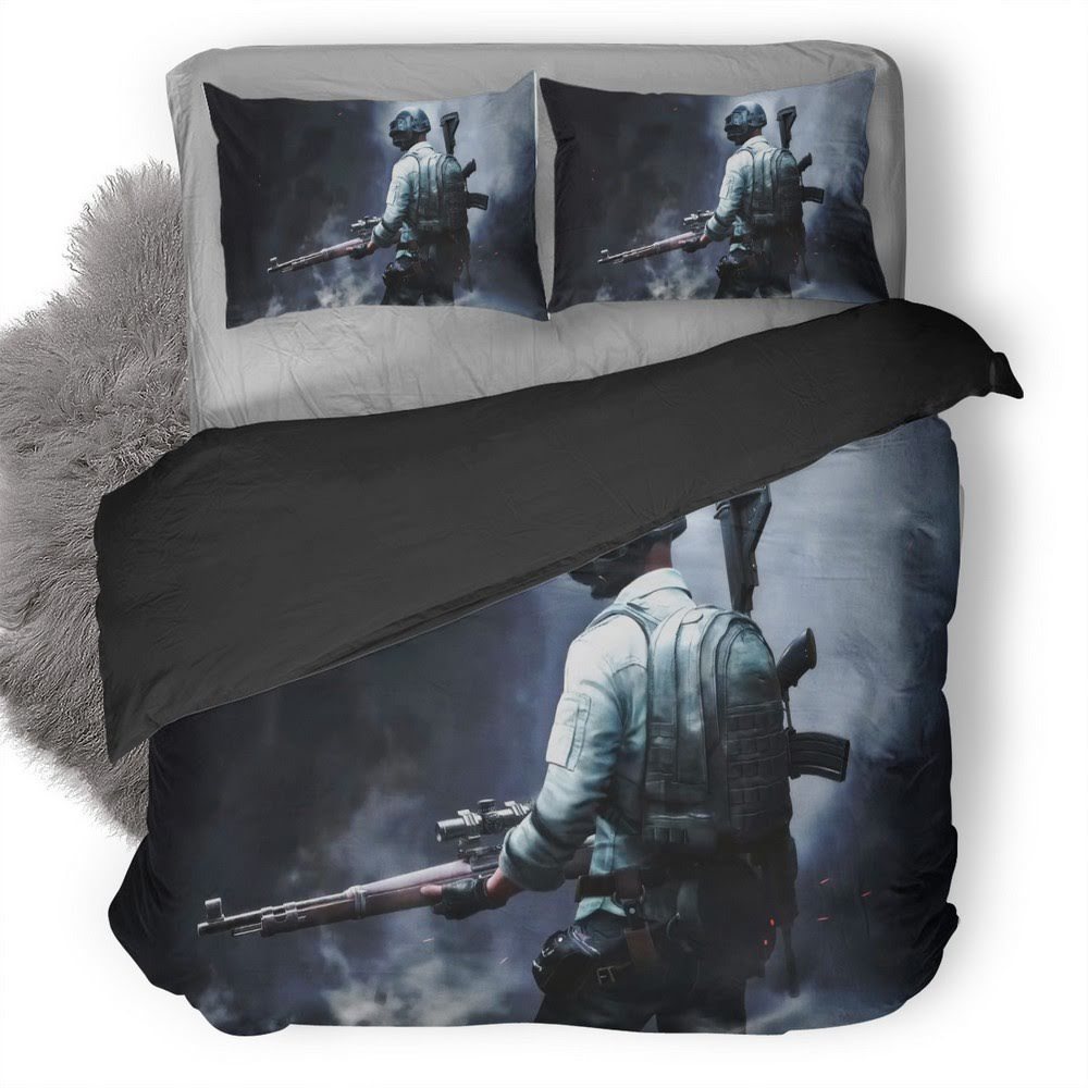 Pubg 89 3D Customized Duvet Cover Bedding Set