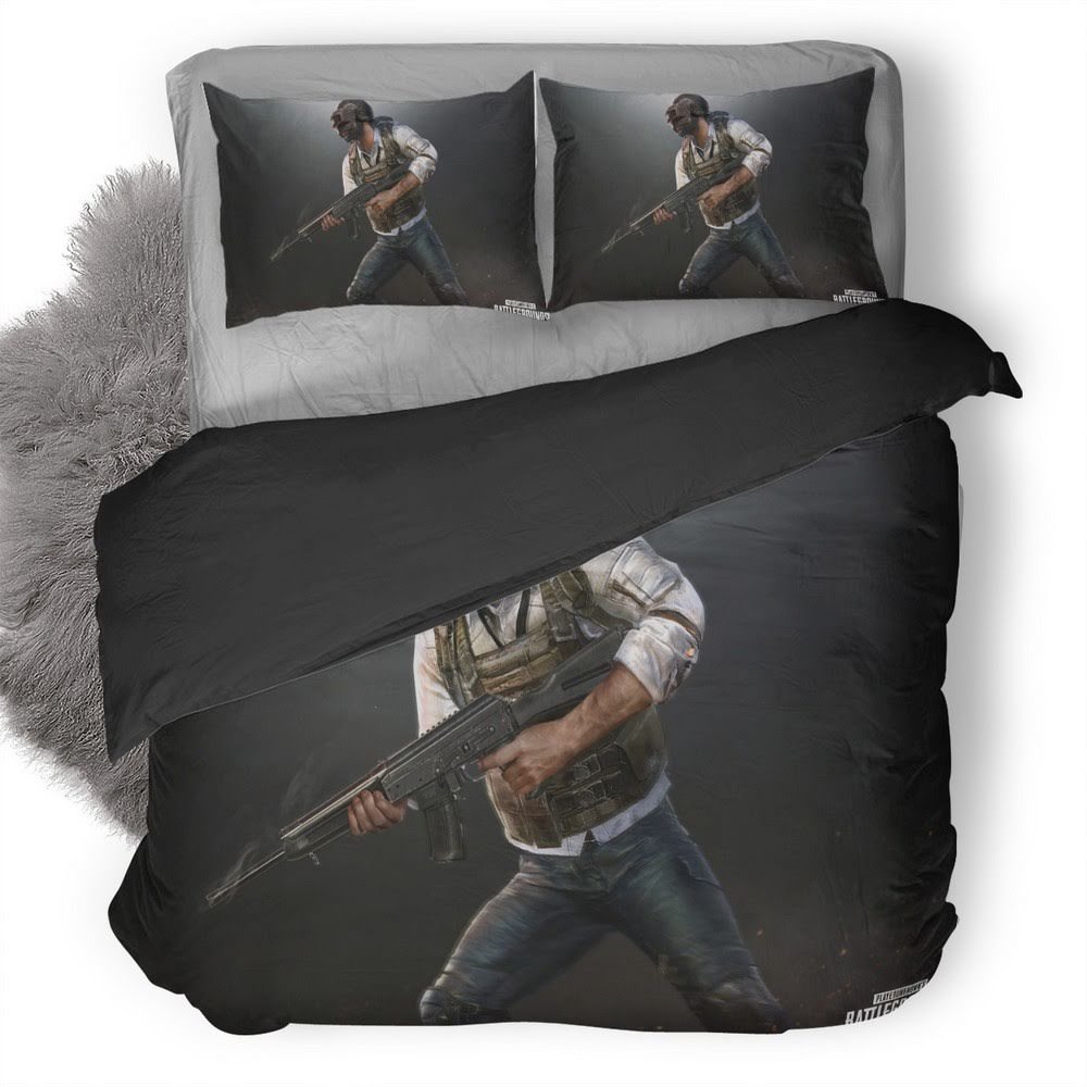 Pubg 8 3D Customized Duvet Cover Bedding Set