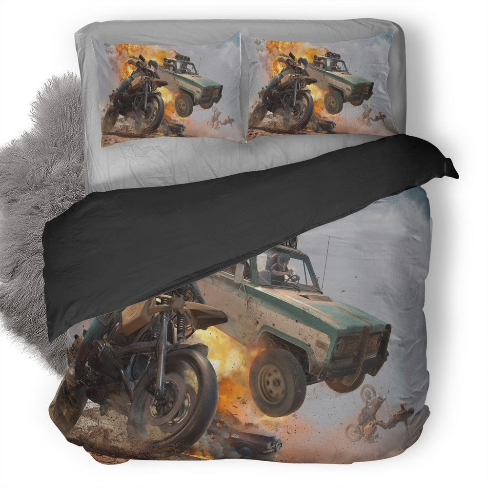 Pubg 90 3D Customized Duvet Cover Bedding Set