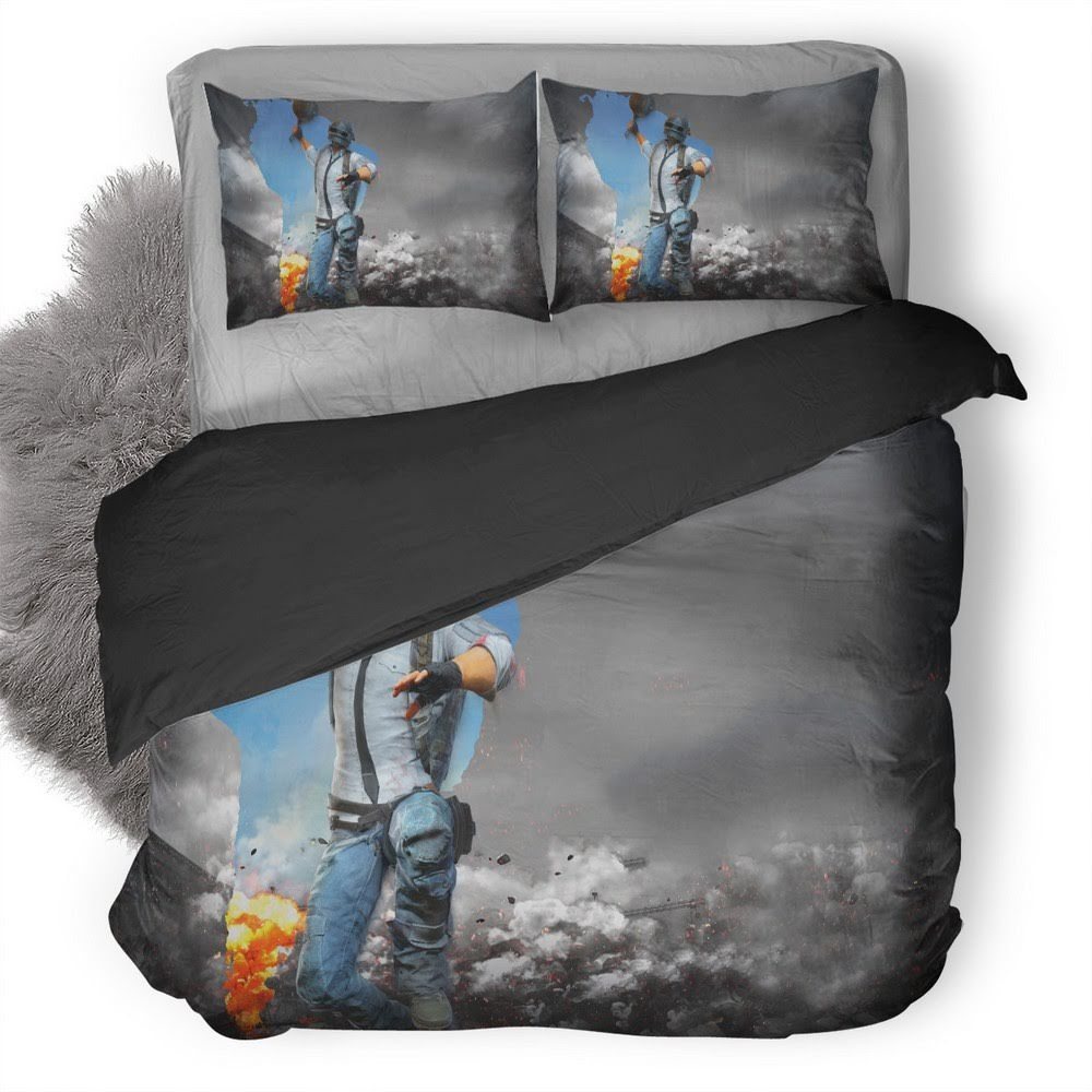 Pubg 97 3D Customized Duvet Cover Bedding Set