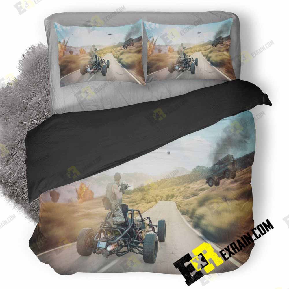 Pubg Airdrop Loot 5B 3D Customized Duvet Cover Bedding Set