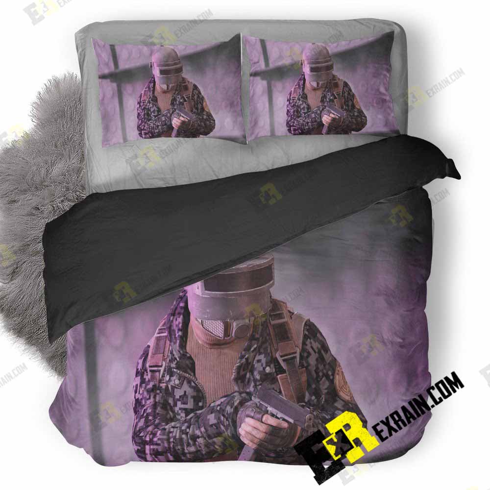 Pubg Attack Mode H 3D Customized Duvet Cover Bedding Set