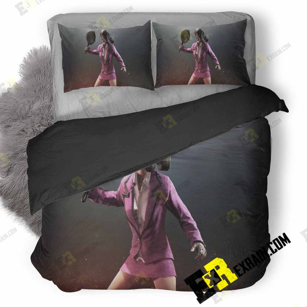 Pubg Battle Royale Tk 3D Customized Duvet Cover Bedding Set