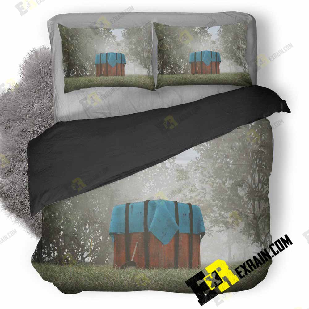 Pubg Drop Wh 3D Customized Duvet Cover Bedding Set