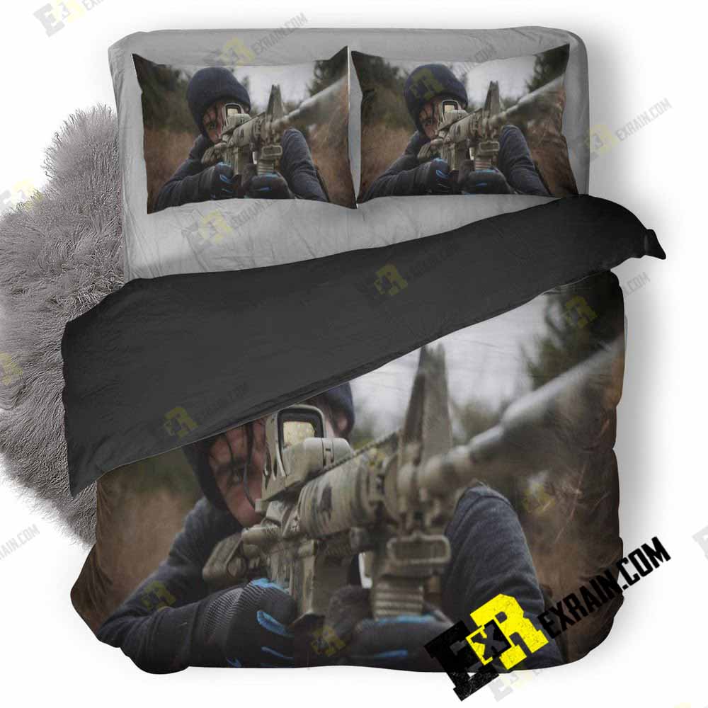 Pubg Guy With Sniper Yb 3D Customized Duvet Cover Bedding Set
