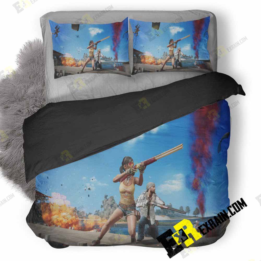 Pubg Huntsmen And Marksmen As 3D Customized Duvet Cover Bedding Set