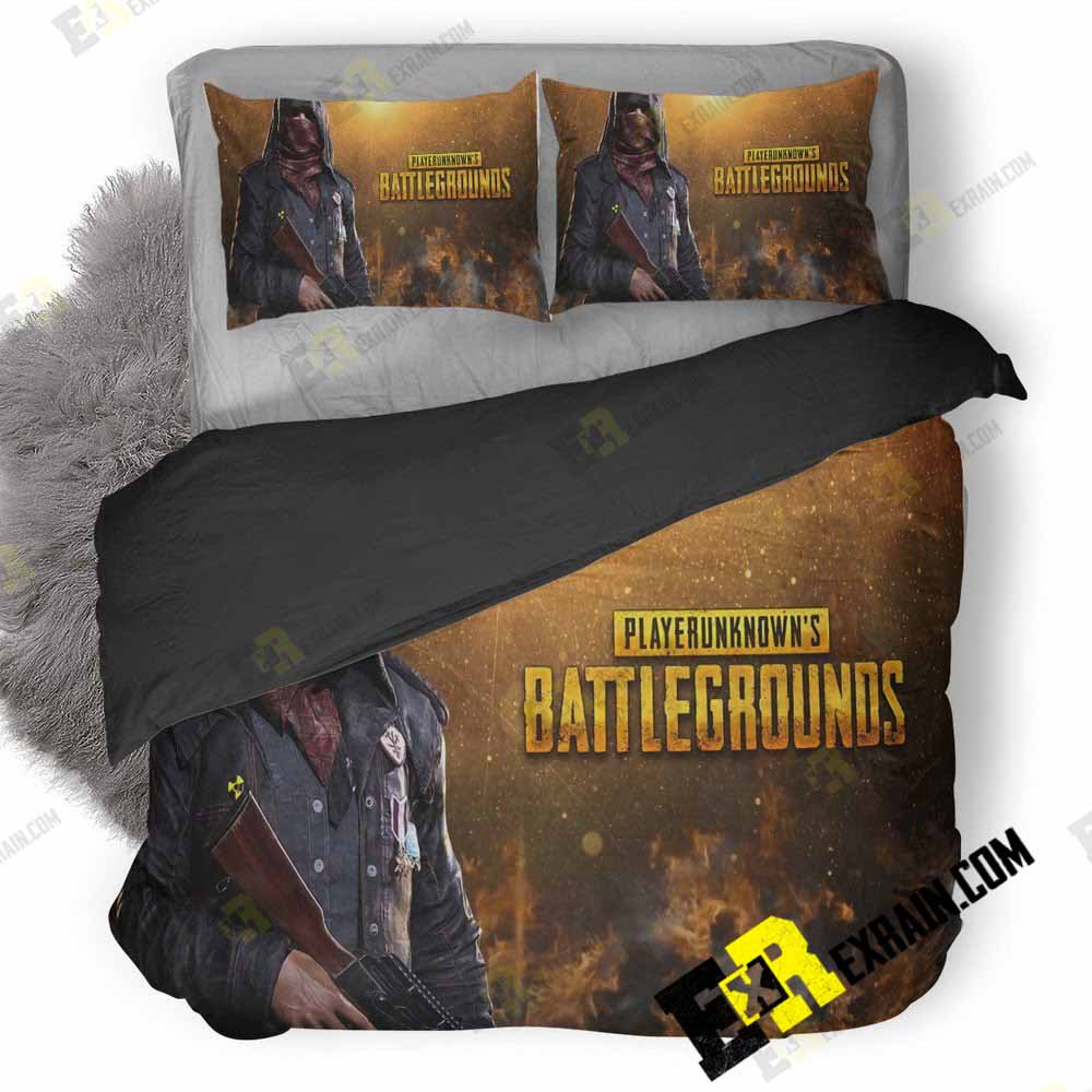 Pubg I3 3D Customized Duvet Cover Bedding Set