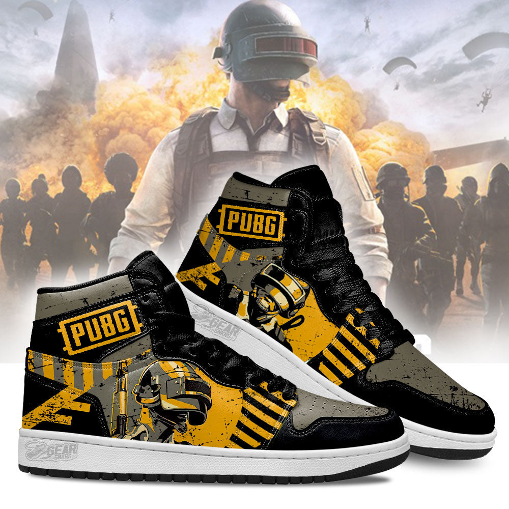 PUBG JD Sneakers Shoes For Fans Sneakers, Air Jordan Hightop