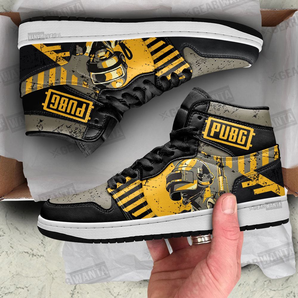 PUBG JD Sneakers Shoes For Fans Sneakers, Air Jordan Hightop