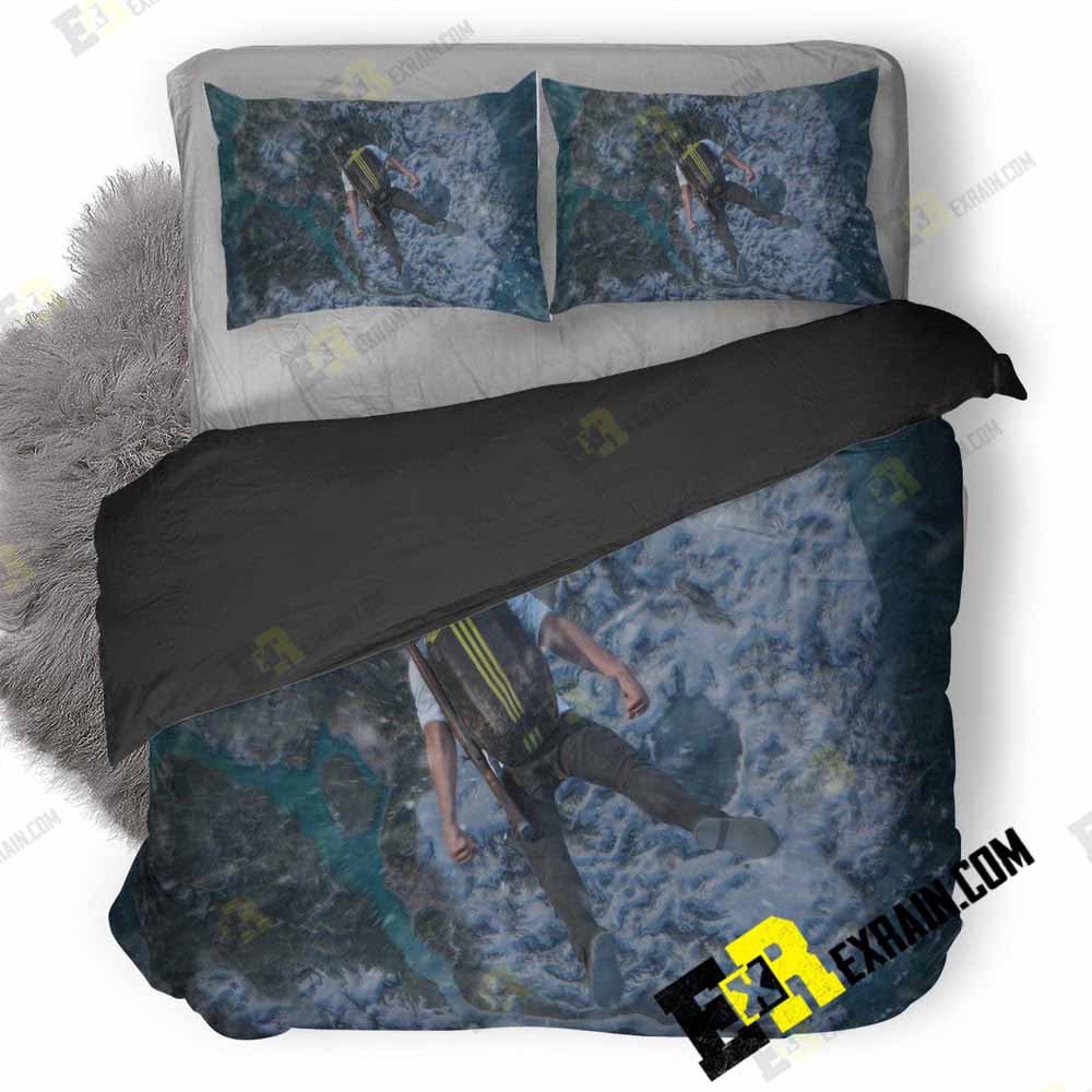Pubg Jump Hw 3D Customized Duvet Cover Bedding Set