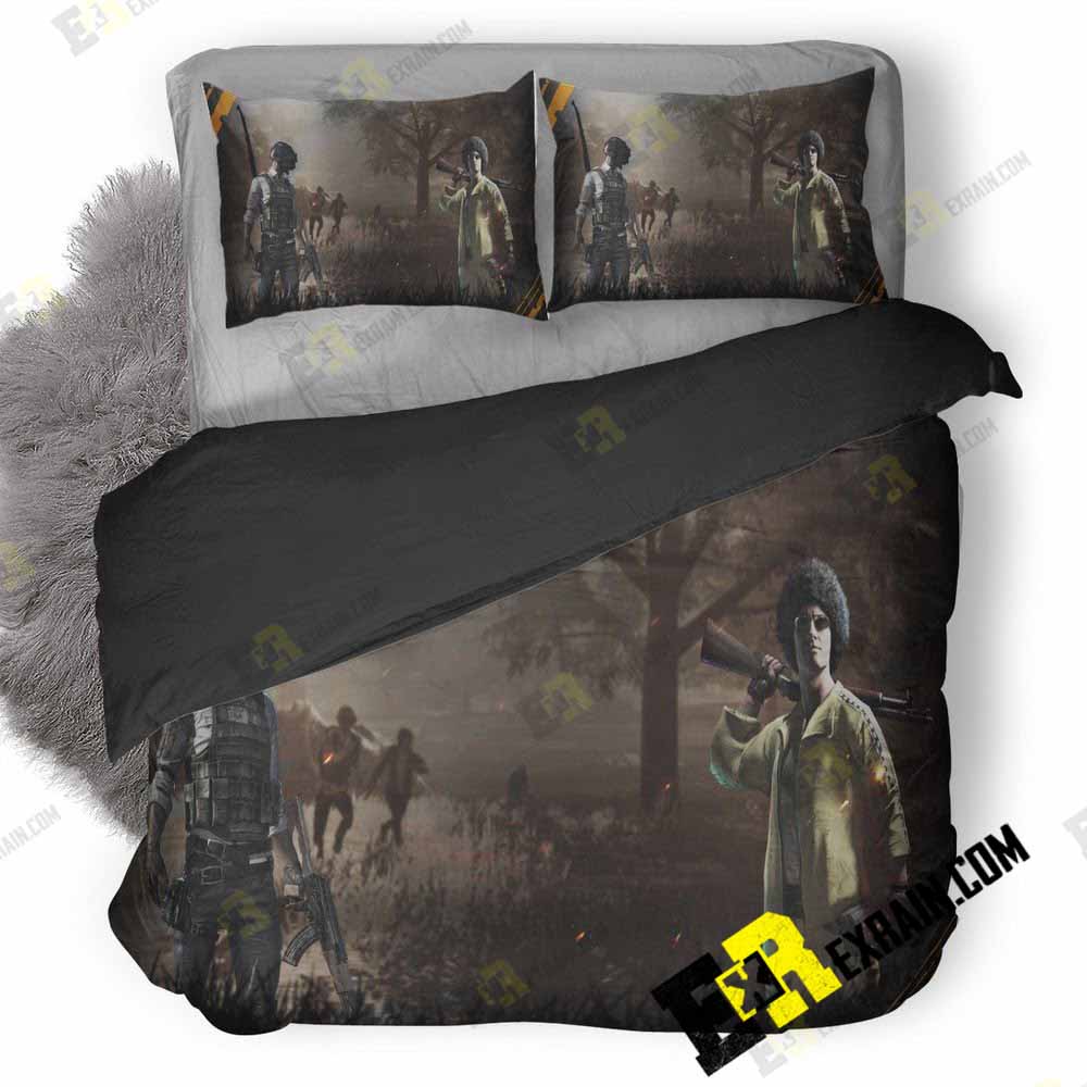 Pubg Mobile Pinc Kp 3D Customized Duvet Cover Bedding Set