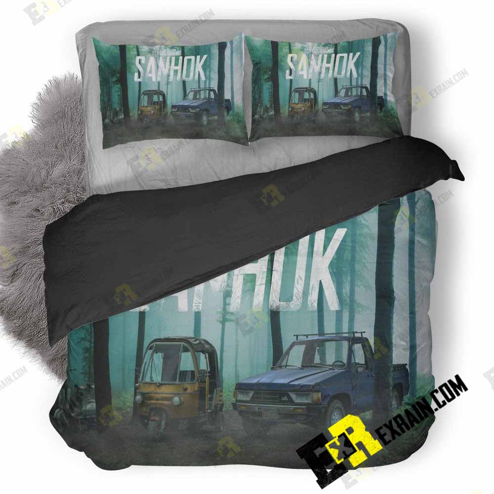 Pubg Sanhok Cq 3D Customized Duvet Cover Bedding Set